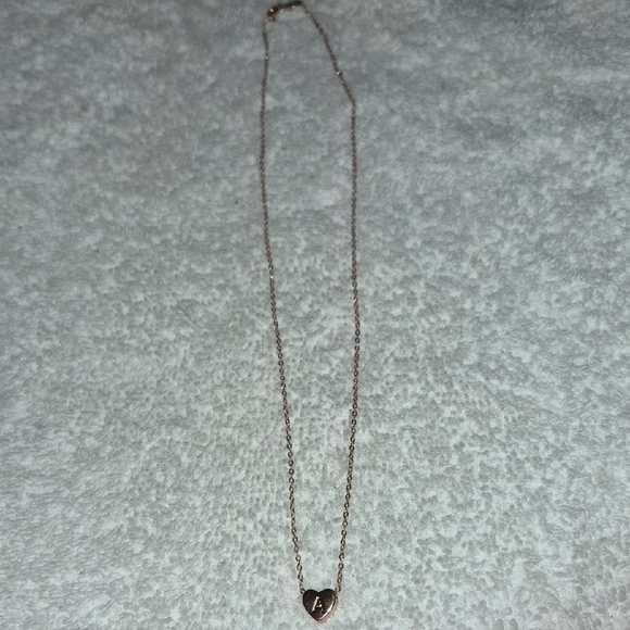 Unsigned Jewelry - Heart Pendant Necklace